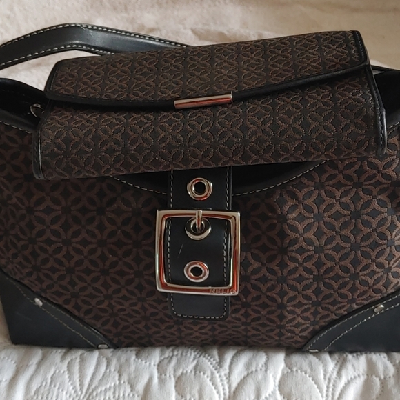 RELIC Leather Shoulder Bag Purse Satchel + wallet - Picture 2 of 14